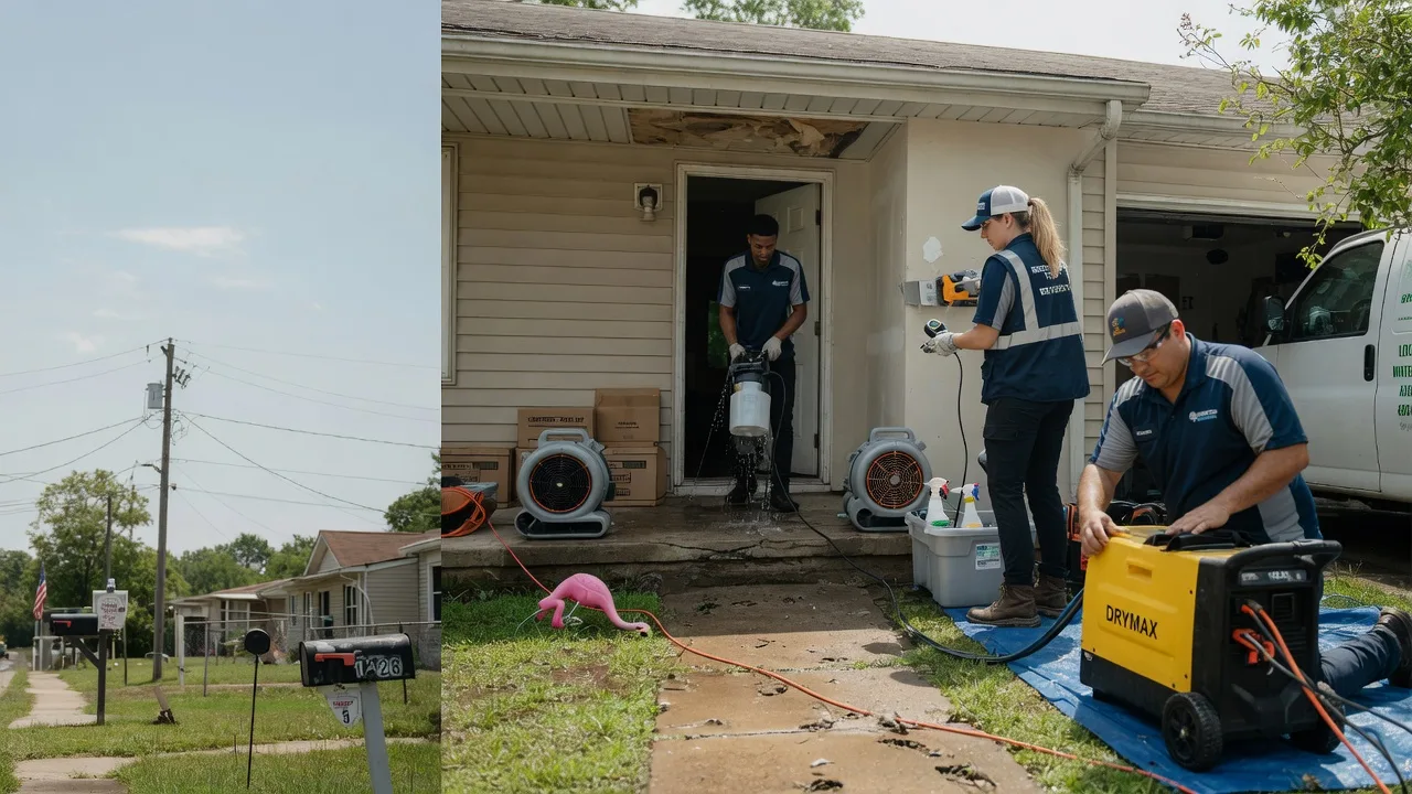 Storm Damage Water Removal in Georgetown, TN near me